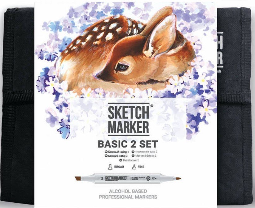 

Маркер художественный Sketchmarker Basic 2 36bas2 (36 шт)