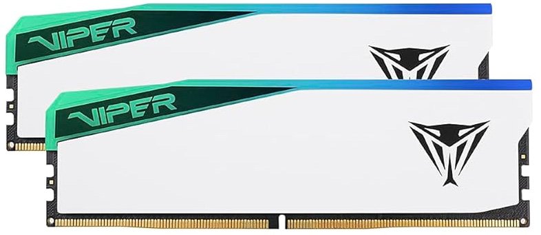 

Оперативная память Patriot Viper Elite 5 RGB 2x32ГБ DDR5 6200 МГц PVER564G62C42KW
