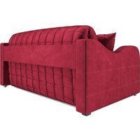 Диван Мебель-АРС Аккордеон Барон №4 ППУ 180x200 (бархат красный Star Velvet 3 Dark Red)