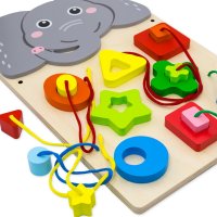 Бизиборд Alatoys Настенная бизидоска Слоник ББ608