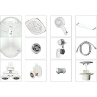 Душевая кабина Domani-Spa Slim 110 100x100 DS01DS110LBT00