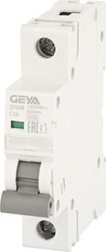 

Выключатель автоматический GEYA GYM8-1P-16C 1P 16A C 45kA 1M GYM81P16C_0