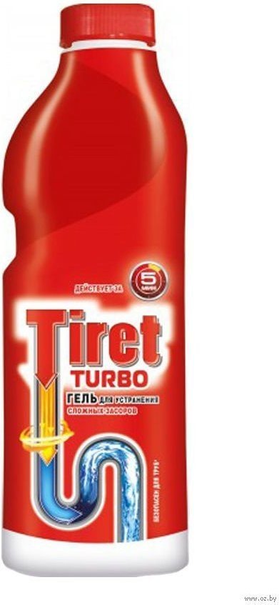 

Средство для труб Tiret Турбо 1 л