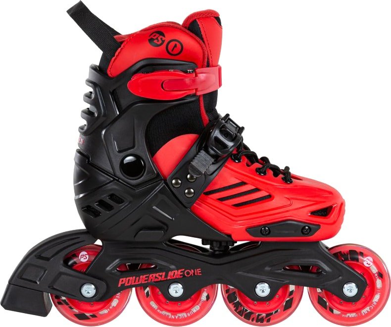 

Роликовые коньки Powerslide Khaan Junior LTD 940671 (р. 35-38, красный)