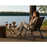 Кресло AksHome Catania (серый/черный)