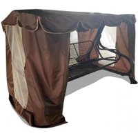 Садовые качели LetoLux Капри (шоколад)