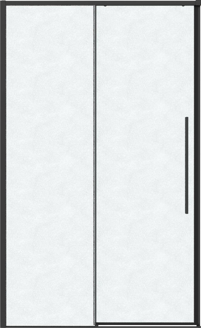 

Душевая дверь Grossman Galaxy 120x195 1/2.K33.01.12L.21.02 (черный матовый/стекло шиншилла)