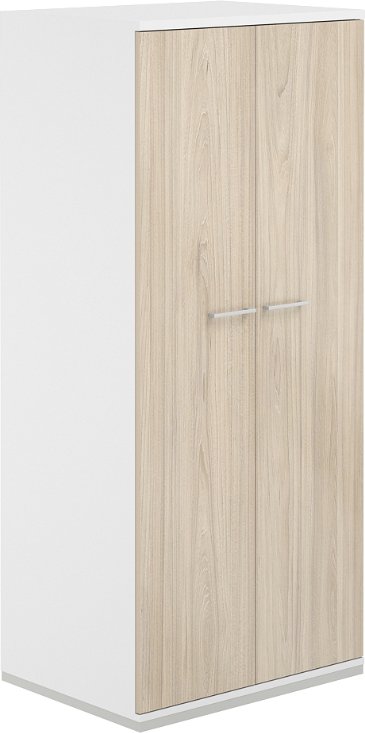

Шкаф распашной Norden 80x60x183.3 AG.222.WH.WH.AR (белый/белый/акация равелло)