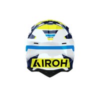 Мотошлем Airoh WRAAAP Vision WRAV31-L (L, желтый/синий глянец)