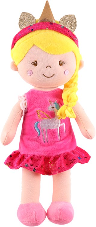 

Кукла Maxitoys Луна с светлой косичкой в розовом платье MT-CR-D01202322-30
