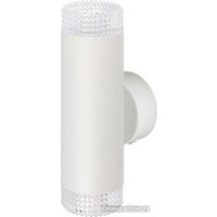 Бра ЭРА WL50 WH/TR 2xGU10 Б0061195 (белый/прозрачный)