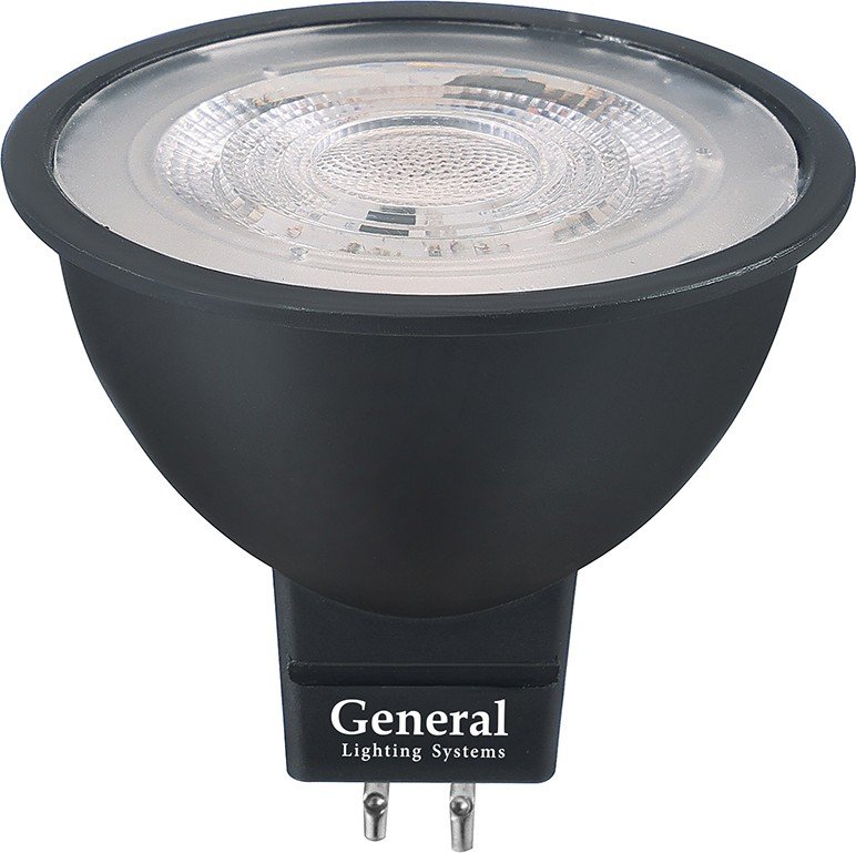 

Светодиодная лампочка General Lighting Systems General GLDEN-MR16-8-230-GU5.3-6500 662118