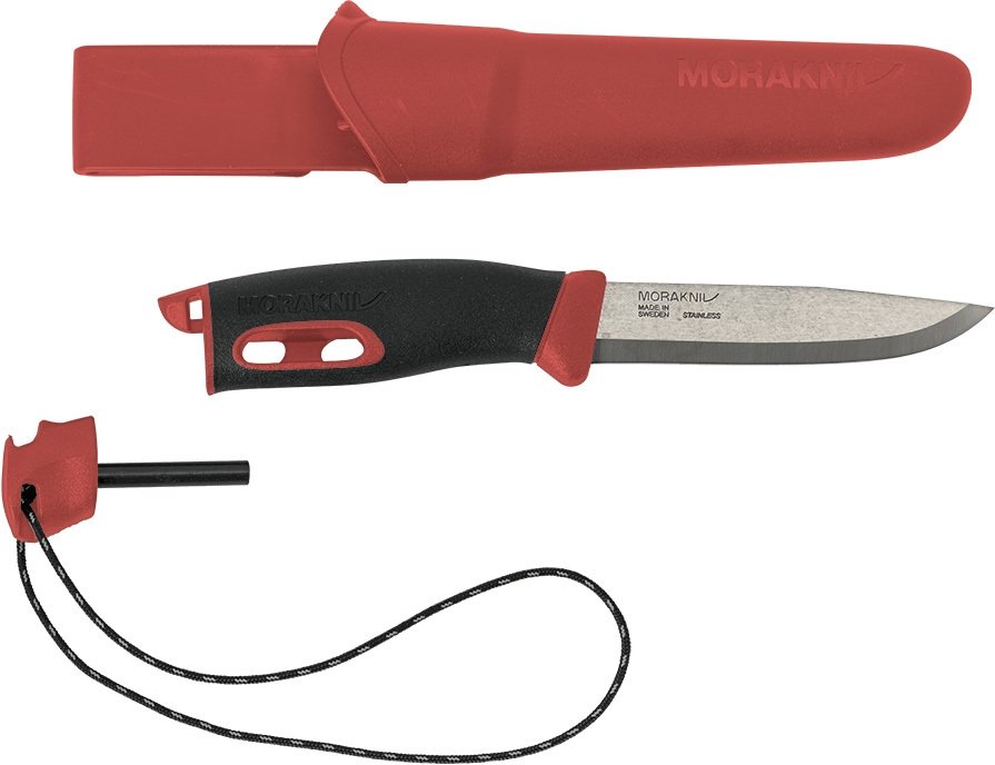

Нож Morakniv Companion Spark (красный)