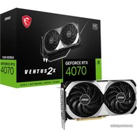 Видеокарта MSI GeForce RTX 4070 Ventus 2X 12G OC