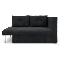 Тахта Мебель-АРС Алиса (велюр, черный НВ-178/17)