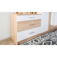 Комплект мебели для спальни Империал Алёна 3 (дуб сонома/белый)