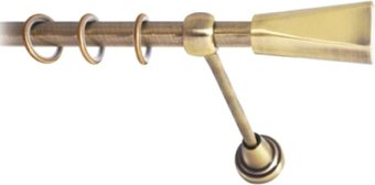 Lm Decor Антонио (антик, гладкая, 1.6м 16мм, 1 ряд)