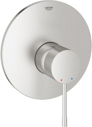 

Смеситель без скрытого механизма Grohe Essence 19286DC1 (суперсталь)