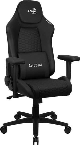 

Игровое (геймерское) кресло AeroCool Crown Leatherette (черный)
