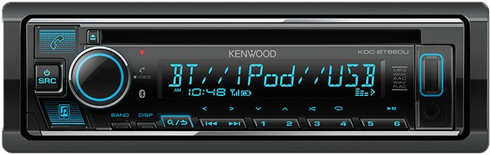 

CD/MP3-магнитола Kenwood KDC-BT660U