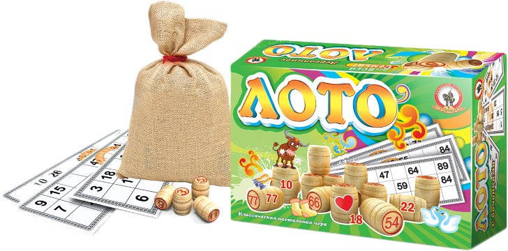 

Настольная игра Русский стиль Лото деревянное. Новинка