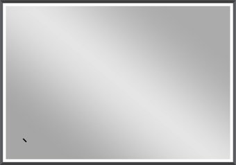 Континент Зеркало Stage Grey Led 100х70 (с реверсивным креплением, бесконтактным сенсором)