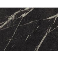 Консольный стол LoftyHome Мальборк 1627986 (мрамор блэк/серебро)