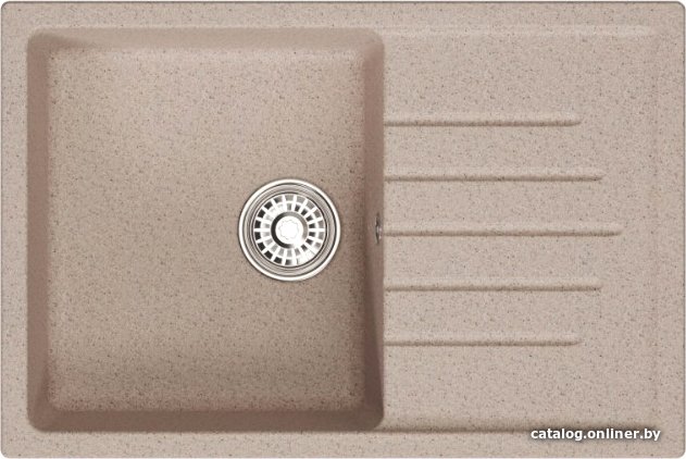Кухонная мойка Mixline ML-GM19 551980 (песочный)