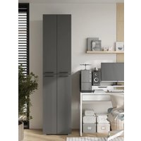 Шкаф распашной Горизонт Бонн 500 (серый графит)