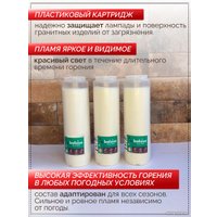 Набор свечей Bolsius Ритуальные масляные Copmo rc8 rspo mb 8 дней горения (белый)