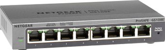 Настраиваемый коммутатор NETGEAR GS108Ev3