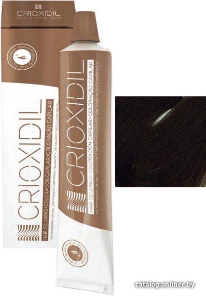 Крем-краска для волос Crioxidil Silk Color 3tc темно-коричневый