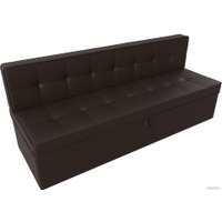 Диван Лига диванов Техас 340 (экокожа коричневый)