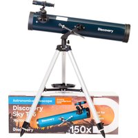Телескоп Levenhuk Discovery Sky T76 с книгой
