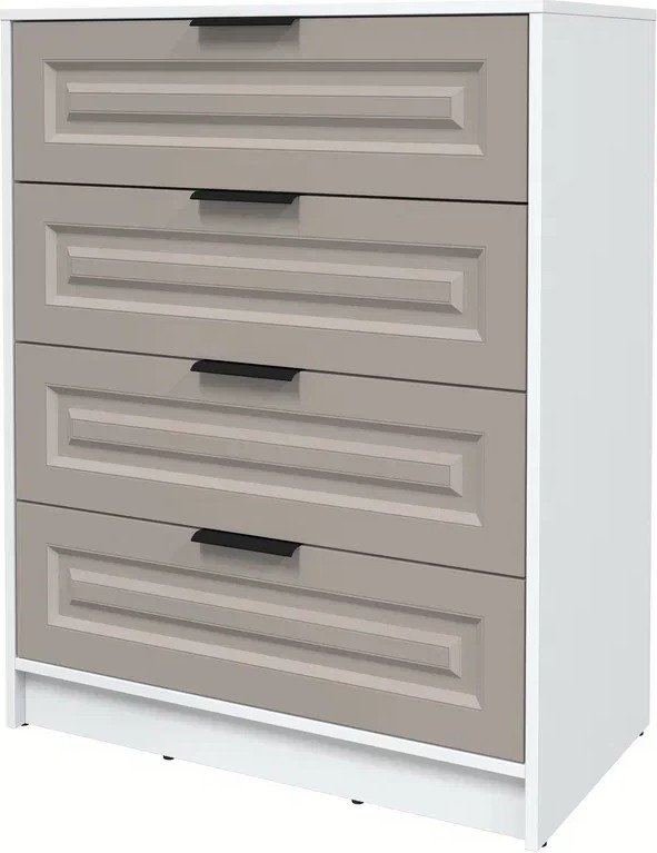 

Комод Интерлиния Концепт КТ-К80 Деко (белый платинум/луна)