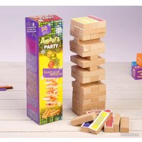 Настольная игра Задира Плюс Падающая башня. Новогодняя Дженга пати 3889446 в Пинске