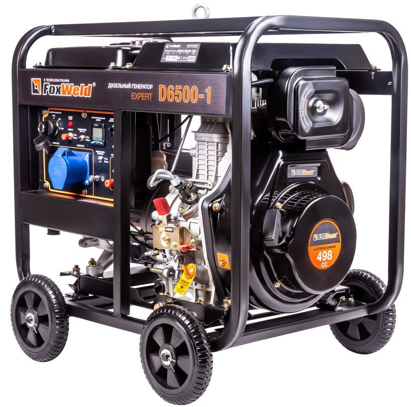Дизельный генератор FoxWeld Expert D6500-1