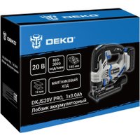 Электролобзик Deko DKJS20V PRO 085-1328 (с 1-им АКБ)