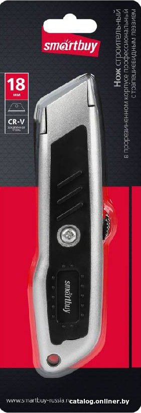 Нож строительный SmartBuy SBT-KNT-18P2
