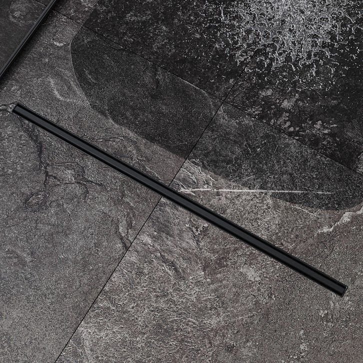 

Трап/канал Roxen Black Slim 91070-90