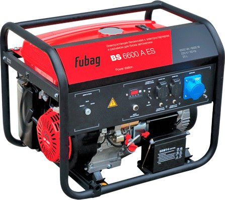 

Бензиновый генератор Fubag BS 6600 A ES