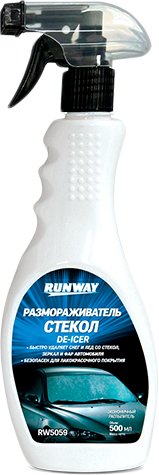 

Runway Racing Размораживатель стекол 500мл RW5059