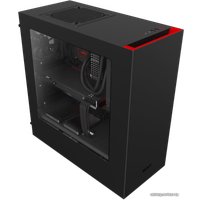 Корпус NZXT S340 Black/Red [CA-S340MB-GR]