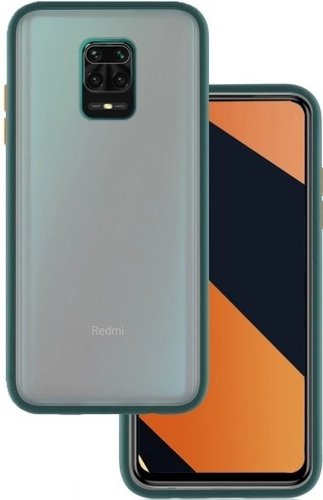 Чехол для телефона Case Acrylic для Xiaomi Redmi Note 9 Pro/Redmi Note 9S (зеленый)