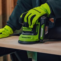 Эксцентриковая шлифмашина Greenworks OS325 3100907 (без АКБ)
