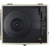 Виниловый проигрыватель Ritmix LP-100 (бежевый)