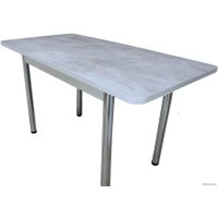 Кухонный стол СВД Юнио 110-140x70 055.П7.Х (цемент)