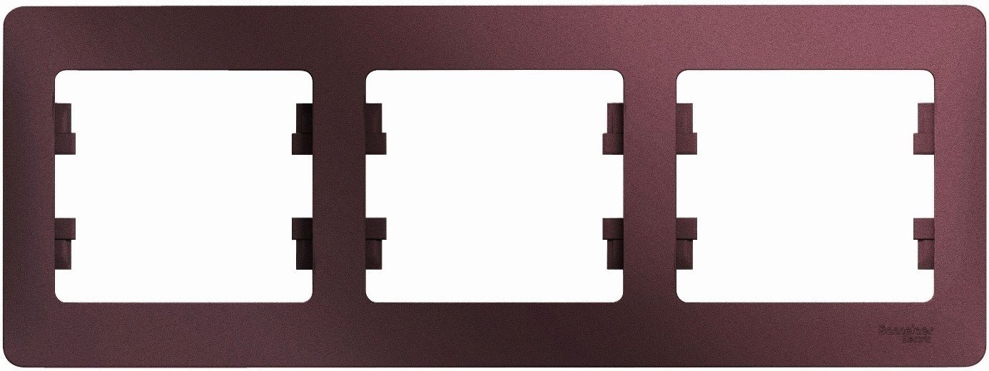 

Рамка Schneider Electric Glossa GSL001103