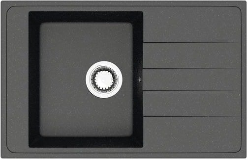 

Кухонная мойка Berge BR-7805 (черный матовый)