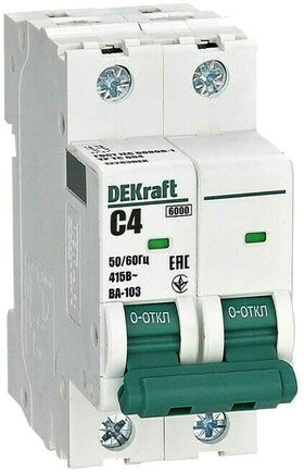 Выключатель автоматический DEKraft 12283DEK